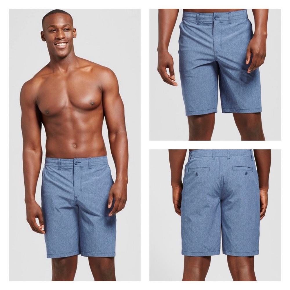NWT Goodfellow & Co hybrid swim shorts trunks for men size 32